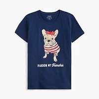 "Pardon my frenchie" graphic tee