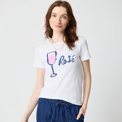 "Rosé" graphic tee
