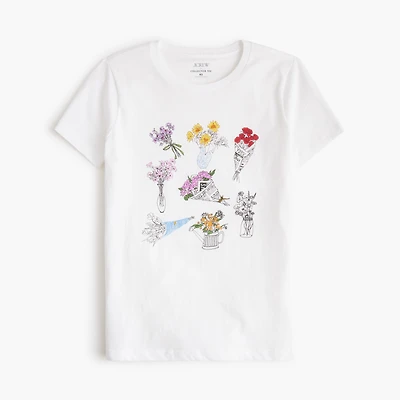 Bouquet graphic tee