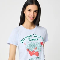 Strawberry farm graphic tee