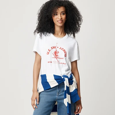 U.S. Ski & Snowboard by J.Crew classic-fit graphic T-shirt vintage jersey