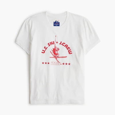 U.S. Ski & Snowboard by J.Crew classic-fit graphic T-shirt vintage jersey