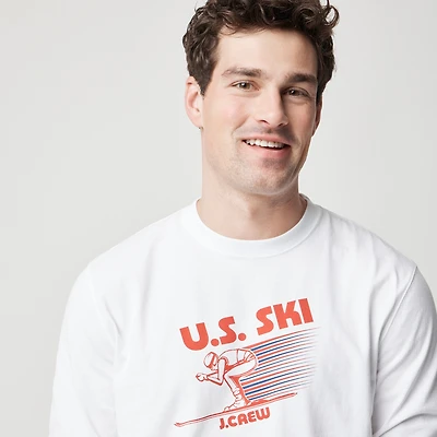 U.S. Ski & Snowboard by J.Crew long-sleeve vintage-wash graphic T-shirt