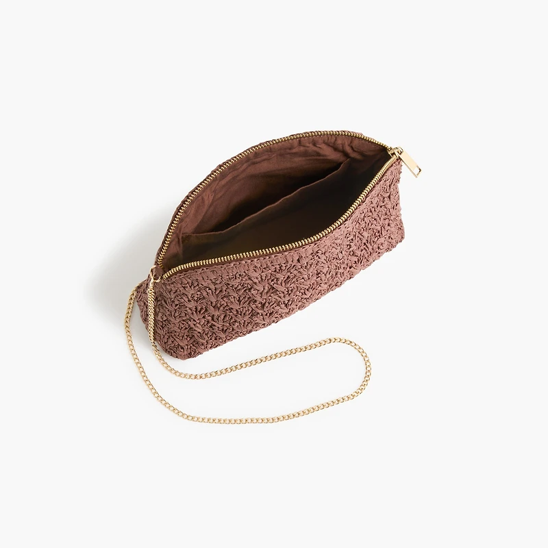 Woven clutch