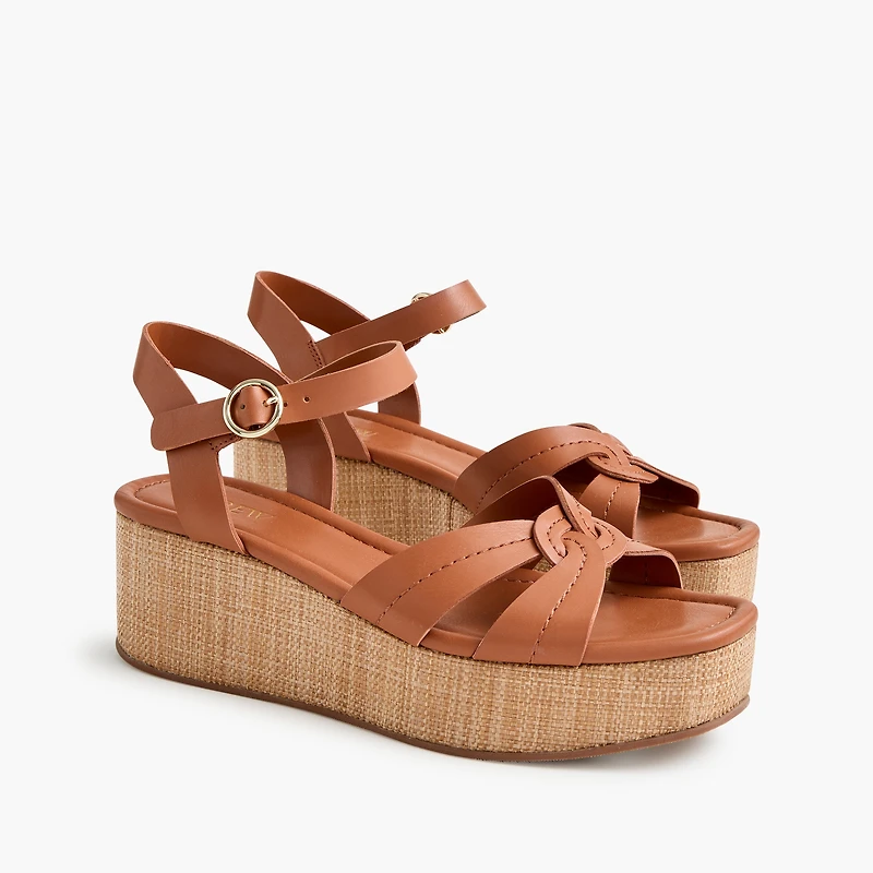 Wedge sandals