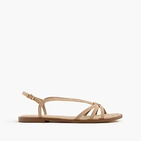 Knotted strappy sandals