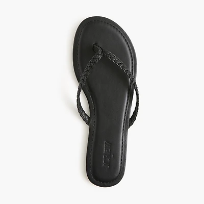 Braided flip-flops