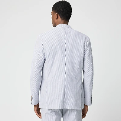 Seersucker suit jacket