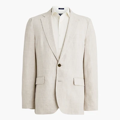 Linen suit jacket