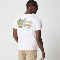 Beer garden graphic tee