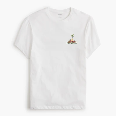 Beer garden graphic tee