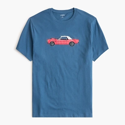 Classic car graphic tee