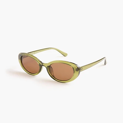 Almond oval sunglasses
