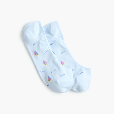 Sailing no-show socks