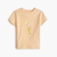 Girls' sequin lemonade graphic tee