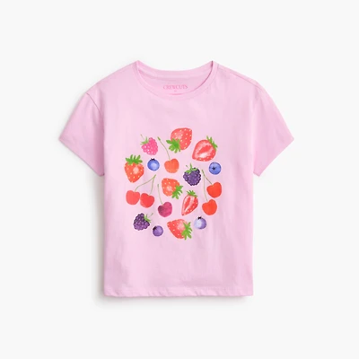 Girls' fruits graphic tee