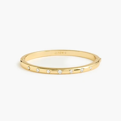 Pavé bangle bracelet