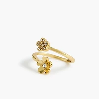 Floral wrap ring