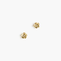 Floral stud earrings