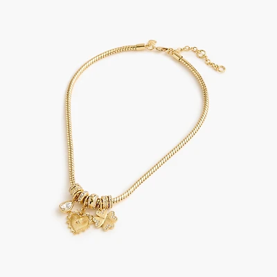 Mixed charms necklace