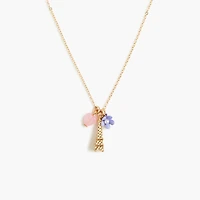 Girls' Paris charm necklace