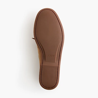 Leather boat shoes