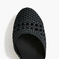 Crochet espadrille wedges