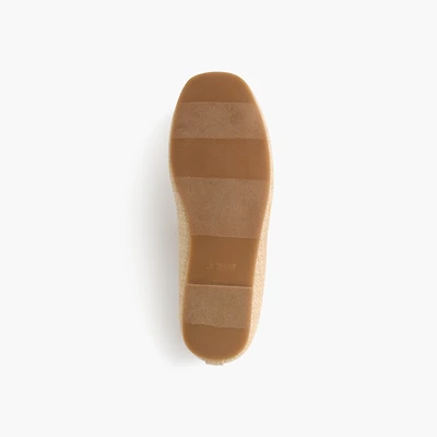 Girls' woven Mary Janes