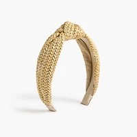 Girls' woven knot headband