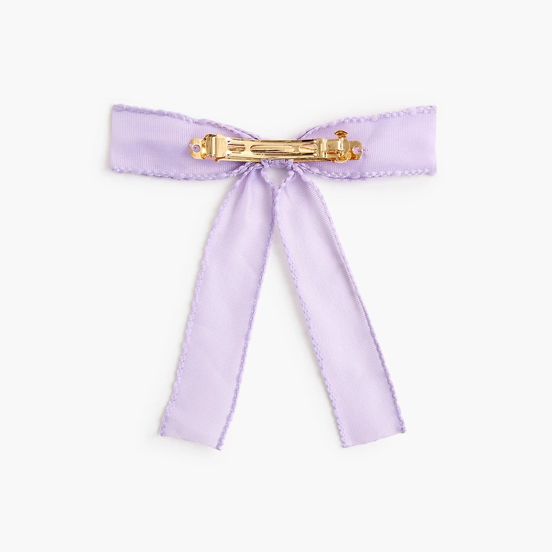 Girls' organza hair bow