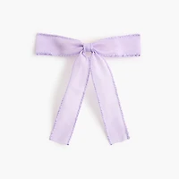 Girls' organza hair bow