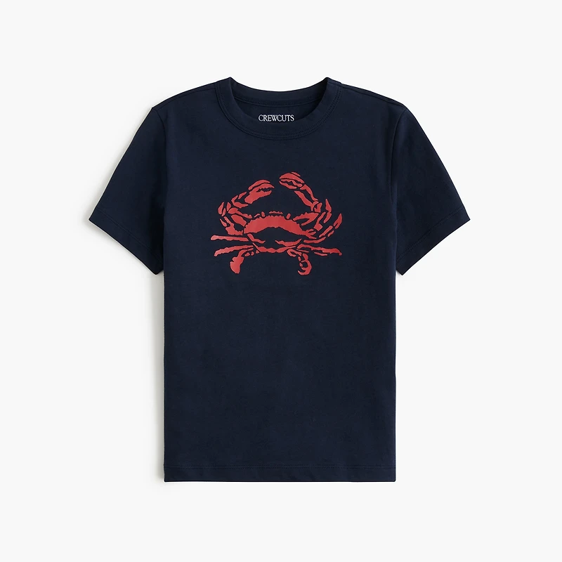 Crab graphic tee