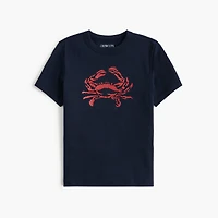 Crab graphic tee