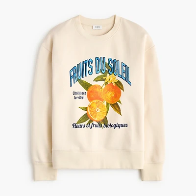 Fruits graphic sweatshirt