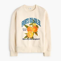 Fruits graphic sweatshirt