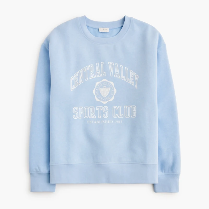 Sports club graphic sweatshirt