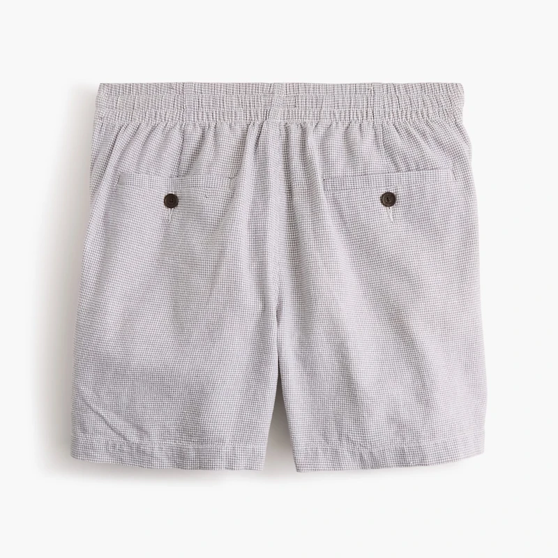 Linen-blend dock short