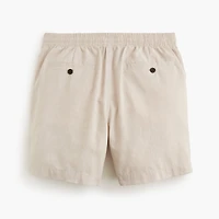 Linen-blend dock short