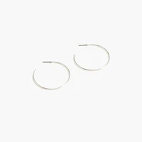 Simple hoop earrings