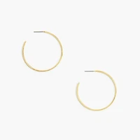 Simple hoop earrings