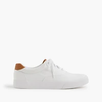 Canvas lace-up sneakers