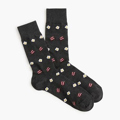 Bacon and eggs socks