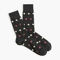 Bacon and eggs socks