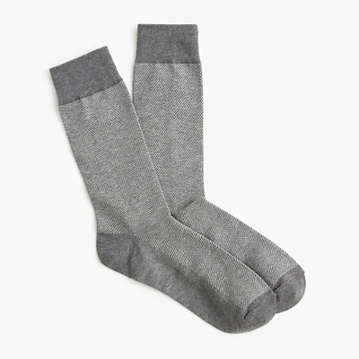 Herringbone socks