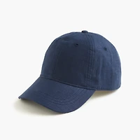 Linen baseball hat
