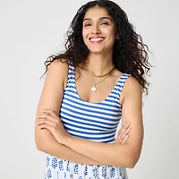 Mixed-media midi dress