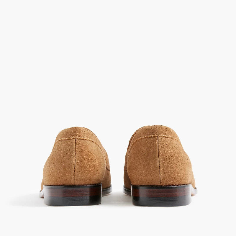 Suede loafers