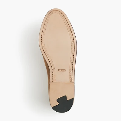 Suede loafers