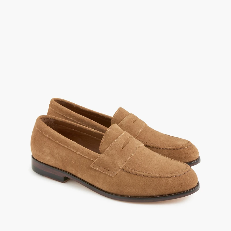 Suede loafers