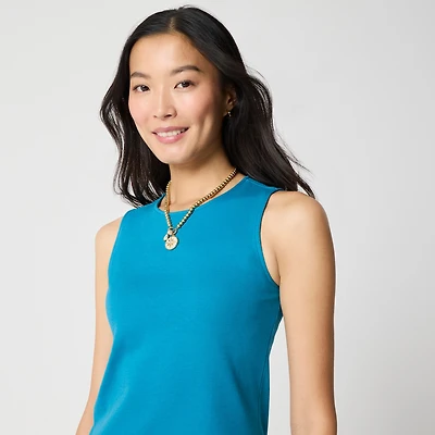 Essential knit tank dress